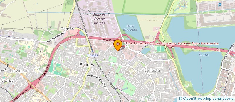 localisation de l'entreprise THERM'O  BRUGES