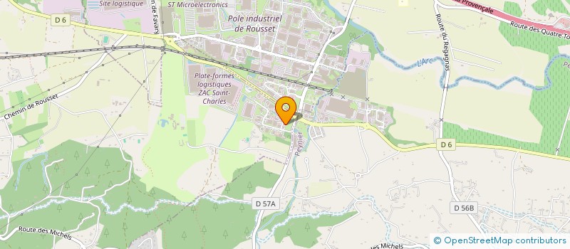 localisation de l'entreprise THERMA NOVAS  FUVEAU