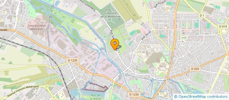localisation de l'entreprise THERMACLIM GENIE CLIMATIQUE à AMIENS