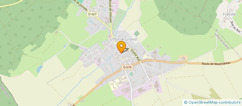 localisation de l'entreprise THERMACLIM SERVICES à LIFFOL-LE-GRAND