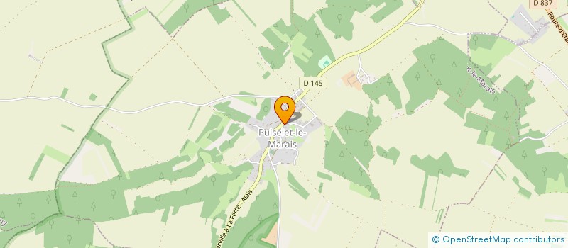 localisation de l'entreprise THERMAE  PUISELET-LE-MARAIS