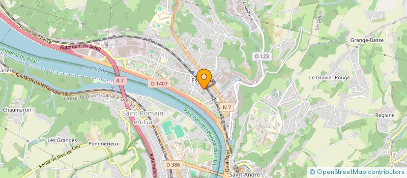 localisation de l'entreprise THERMAFROST  VIENNE