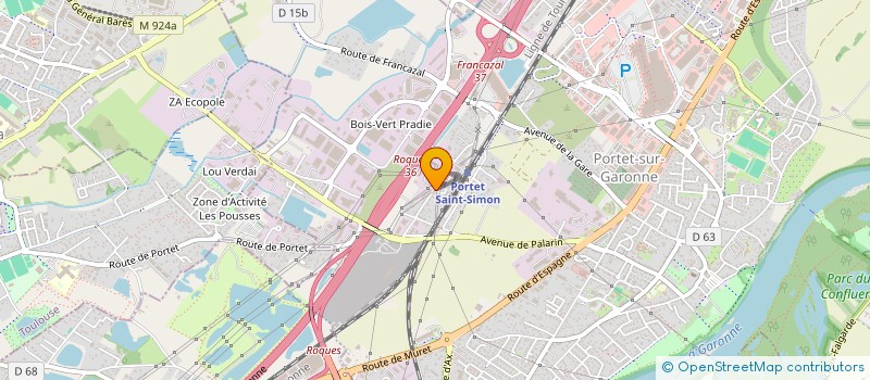 localisation de l'entreprise THERMAL à PORTET-SUR-GARONNE