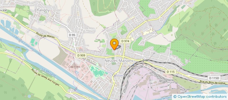 localisation de l'entreprise THERMAL CORP 4.0  NEUVES-MAISONS