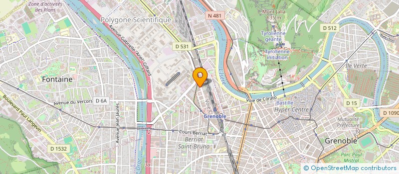 localisation de l'entreprise THERMAL DESIGN SOLUTION CONSULTING FRANCE  GRENOBLE