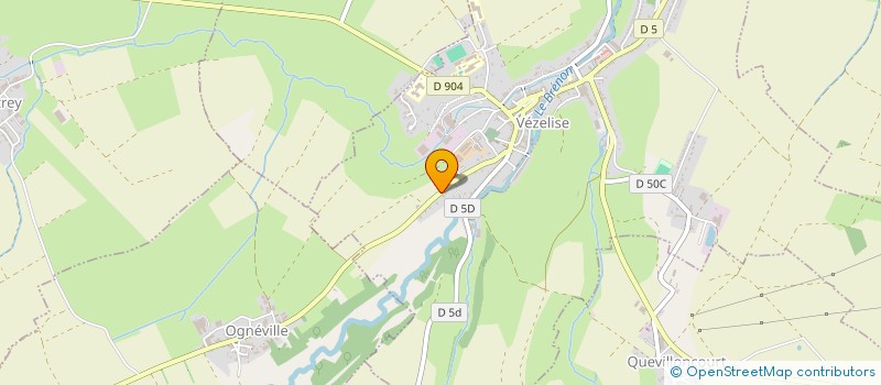 localisation de l'entreprise THERMALIS  VEZELISE