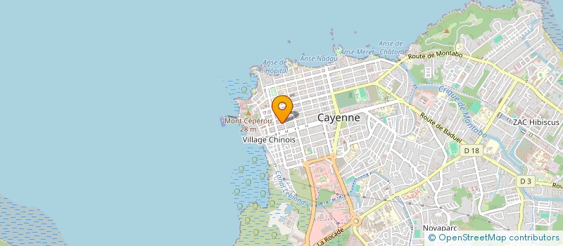 localisation de l'entreprise THERMALISME ENTRE-AIDE SERVICE  CAYENNE