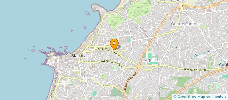 localisation de l'entreprise THERMALITZ  BIARRITZ