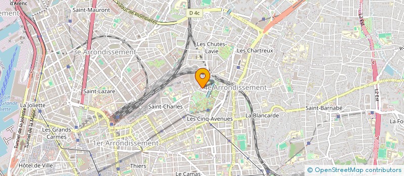localisation de l'entreprise THERMCONCEPT à MARSEILLE