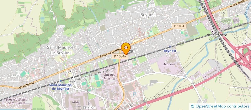 localisation de l'entreprise THERMCONNECT à BEYNOST