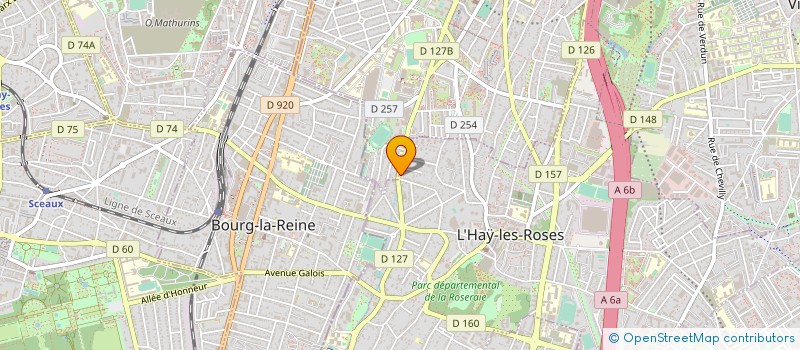 localisation de l'entreprise THERMECA à L'HAY-LES-ROSES