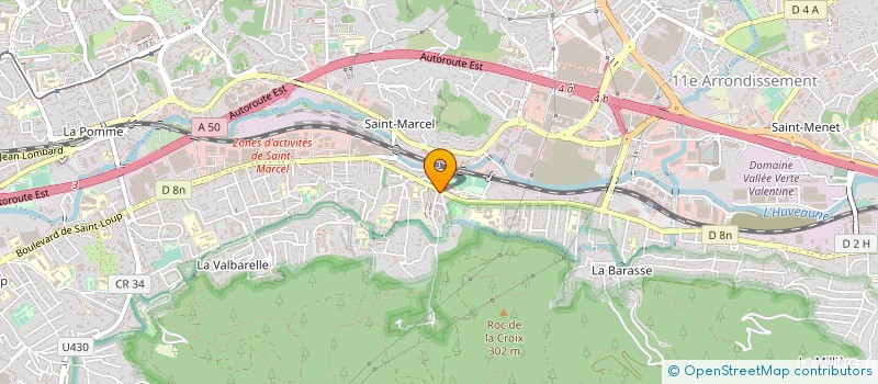 localisation de l'entreprise THERMELEC  MARSEILLE