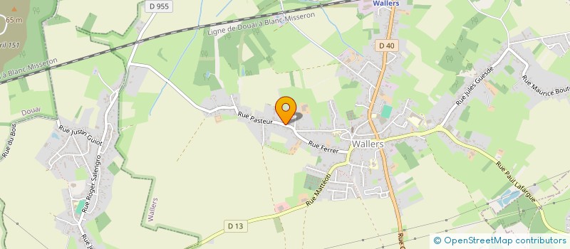 localisation de l'entreprise THERMI CARRELAGE  WALLERS