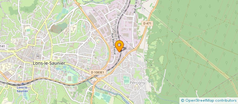 localisation de l'entreprise THERMI FLUIDE  MONTAIGU