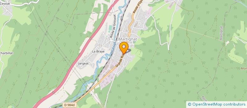 localisation de l'entreprise THERMI PLATIN à MARIGNIER