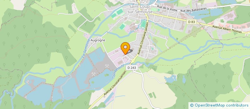 localisation de l'entreprise THERMI THERMO  SAINT-LOUP-SUR-SEMOUSE