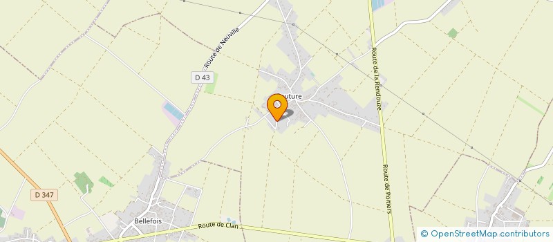 localisation de l'entreprise THERMIC ELEC 86  SAINT-MARTIN-LA-PALLU