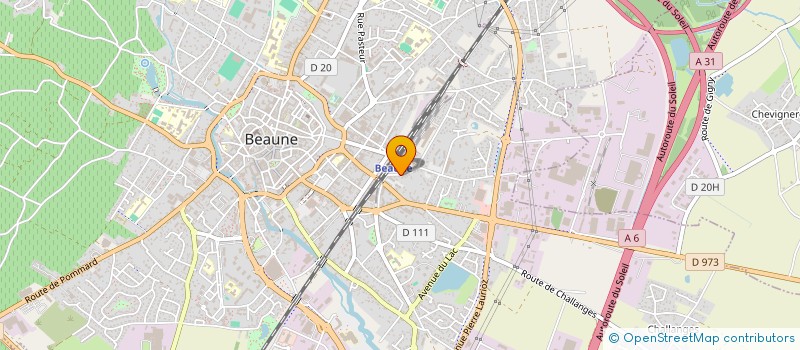 localisation de l'entreprise THERMIC ENERGIES  BEAUNE