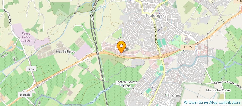 localisation de l'entreprise THERMIDOR à TOULOUGES