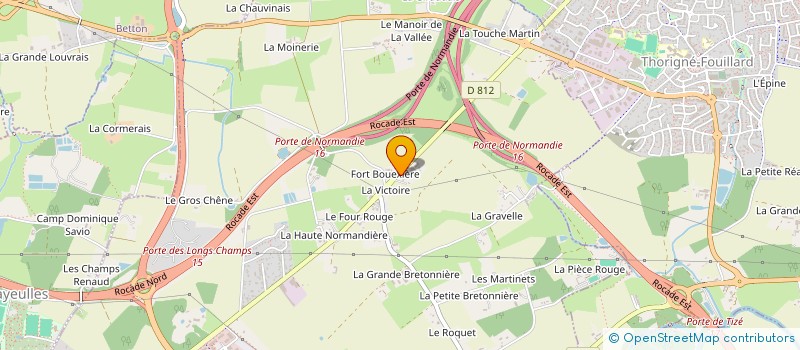 localisation de l'entreprise THERMIE GESTION  CESSON-SEVIGNE