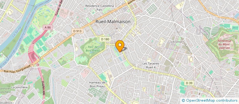 localisation de l'entreprise THERMIE RENOV à RUEIL-MALMAISON