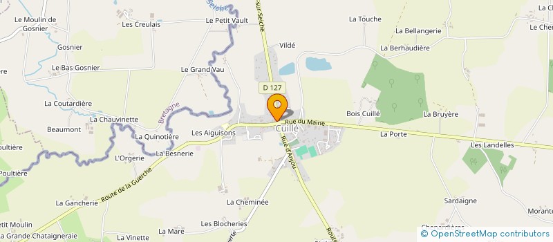 localisation de l'entreprise THERMIECO  CUILLE