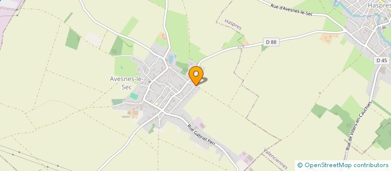 localisation de l'entreprise THERMIFROID à AVESNES-LE-SEC