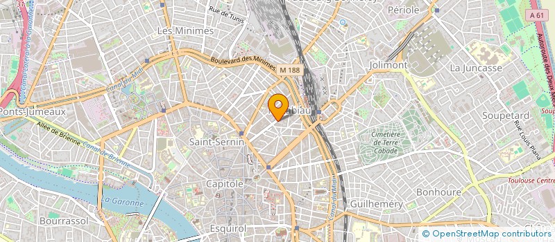 localisation de l'entreprise THERMILEC à TOULOUSE