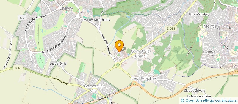 localisation de l'entreprise THERMIQUE à GOMETZ-LE-CHATEL