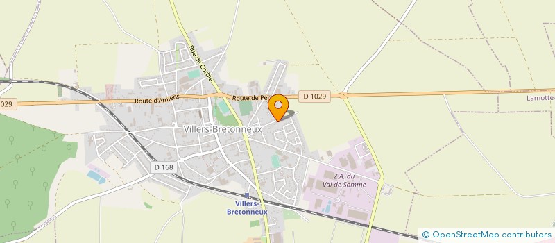 localisation de l'entreprise THERMIQUE ASSISTANCE à VILLERS-BRETONNEUX