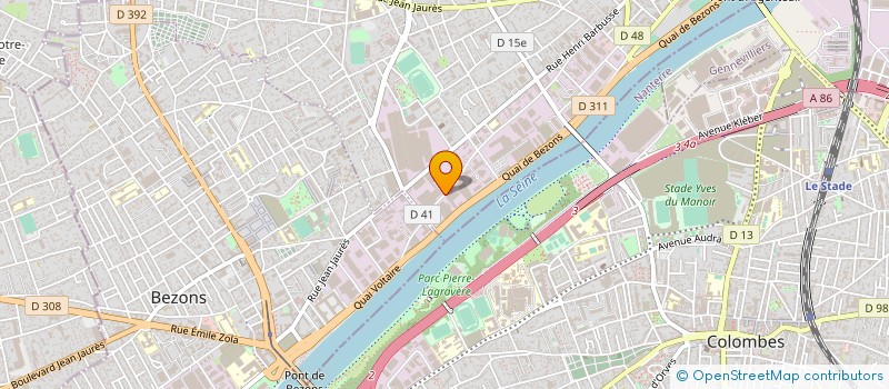 localisation de l'entreprise THERMIQUE CLEAN ISOL à ARGENTEUIL