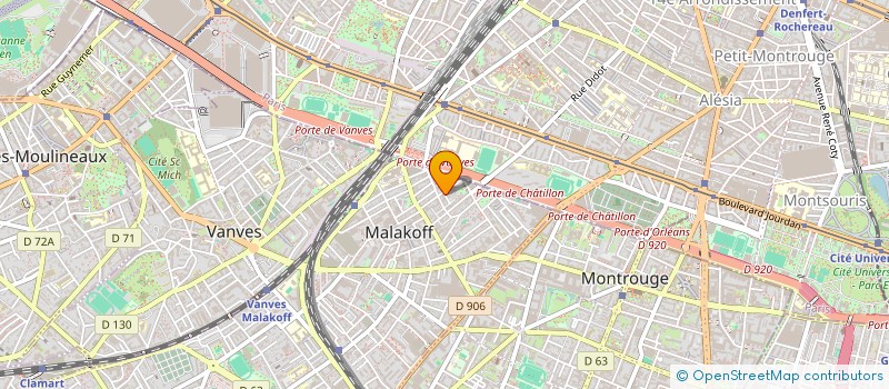localisation de l'entreprise THERMIQUE CONSEIL AUDIT ENERGIE à MALAKOFF