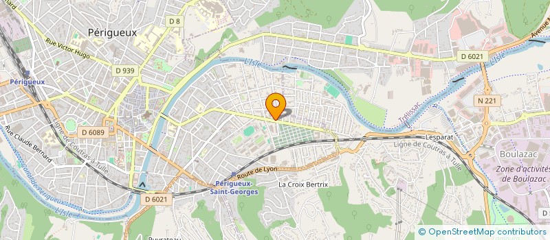 localisation de l'entreprise THERMIQUE SERVICE à PERIGUEUX