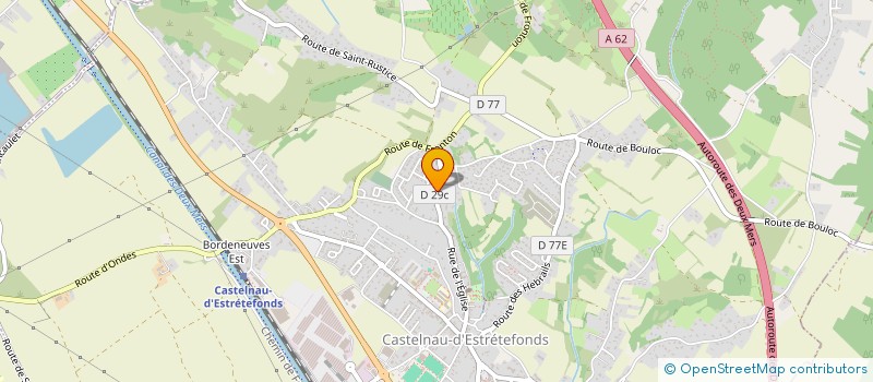 localisation de l'entreprise THERMIQUE SOLUTION à CASTELNAU-D'ESTRETEFONDS