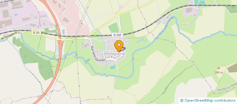 localisation de l'entreprise THERMITIA  PONTPIERRE