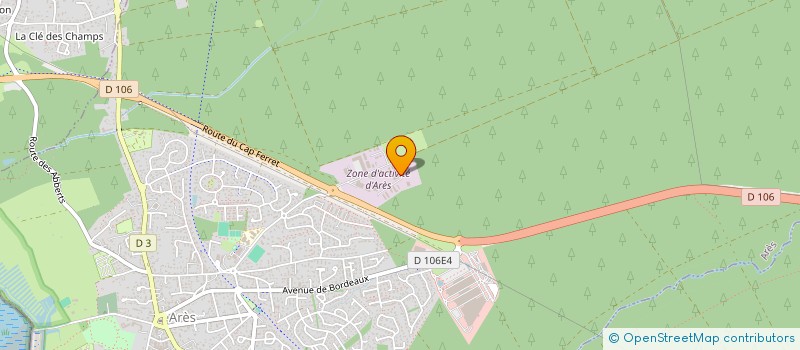 localisation de l'entreprise THERMIWATTS  ARES