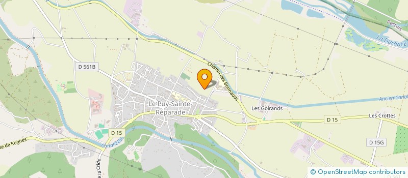 localisation de l'entreprise THERMO AND CO à LE PUY-SAINTE-REPARADE