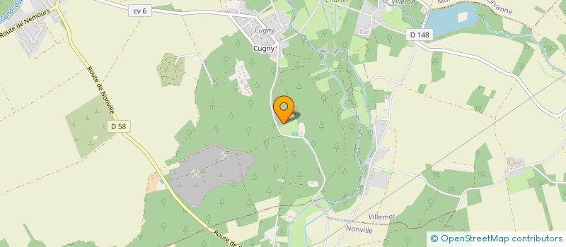 localisation de l'entreprise THERMO CENTRE  LA GENEVRAYE