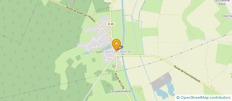 localisation de l'entreprise THERMO CENTRE ITE à JOUET-SUR-L'AUBOIS