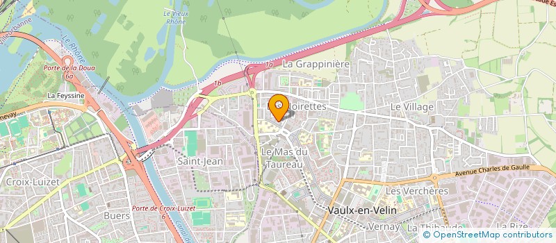 localisation de l'entreprise THERMO-CONCEPT 69  VAULX-EN-VELIN