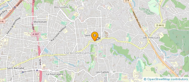 localisation de l'entreprise THERMO FRANCE à MARSEILLE