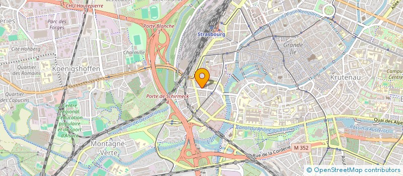 localisation de l'entreprise THERMO LABO EST à STRASBOURG