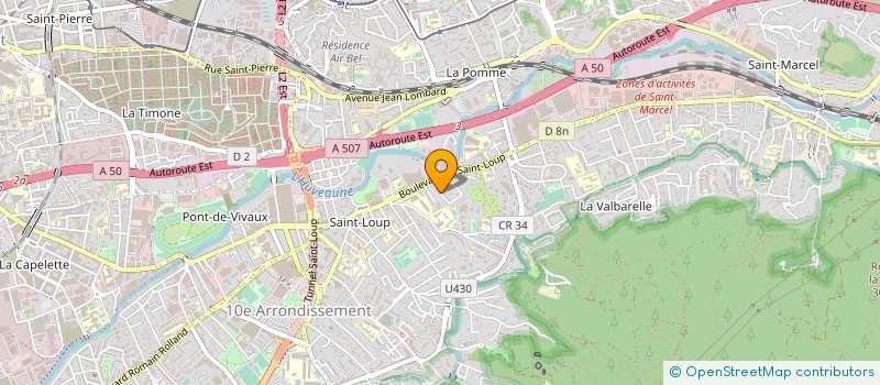 localisation de l'entreprise THERMO LOGIS à MARSEILLE