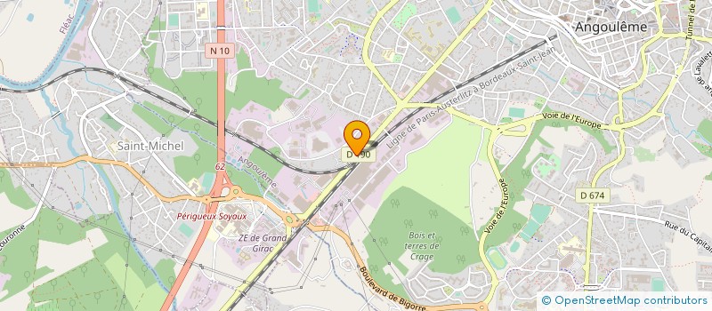 localisation de l'entreprise THERMO PLUS CONFORT à ANGOULEME