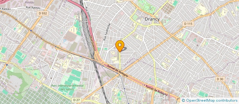 localisation de l'entreprise THERMO PRO SYSTEM à DRANCY
