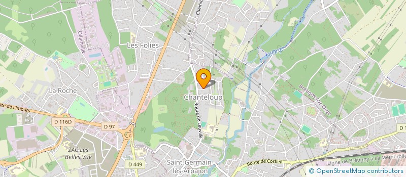 localisation de l'entreprise THERMO PROCESS ENERGIE à SAINT-GERMAIN-LES-ARPAJON