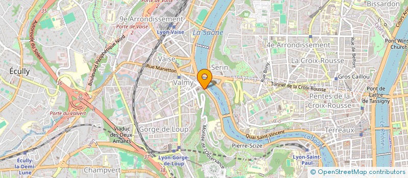 localisation de l'entreprise THERMO - RENO à LYON