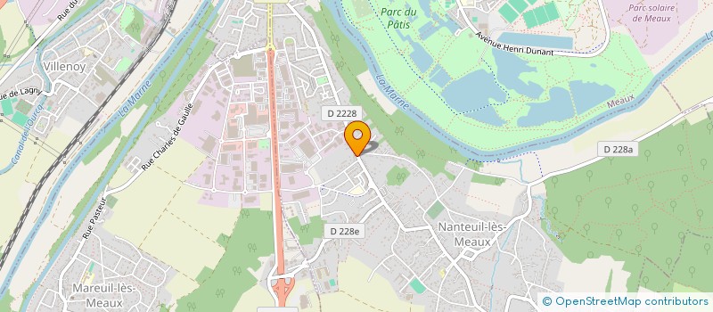 localisation de l'entreprise THERMO SMART à NANTEUIL-LES-MEAUX