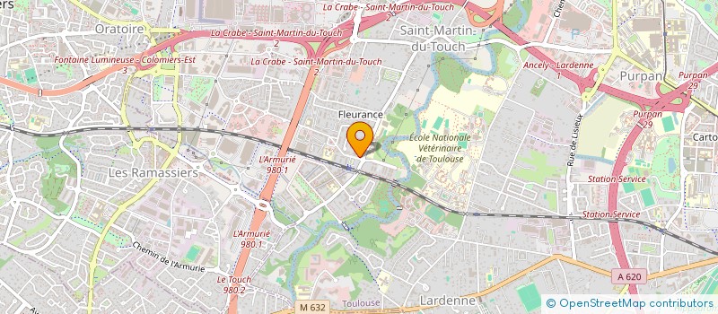 localisation de l'entreprise THERMOCCITAN  TOULOUSE