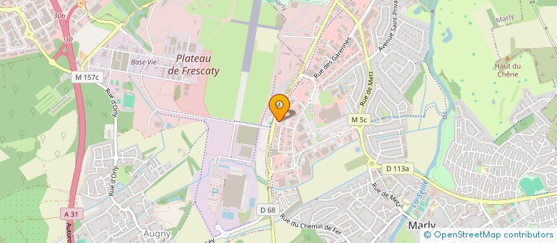 localisation de l'entreprise THERMOCERAM  MARLY